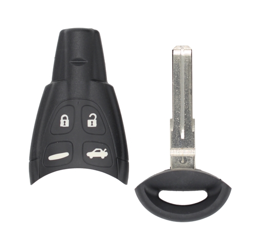 Saab 9-5 OEM 4 Button Key Fob
